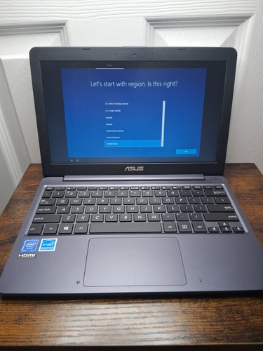 Asus vivobook e203m 11in blue - asus,